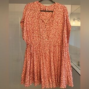 Free People Flower Mini Dress